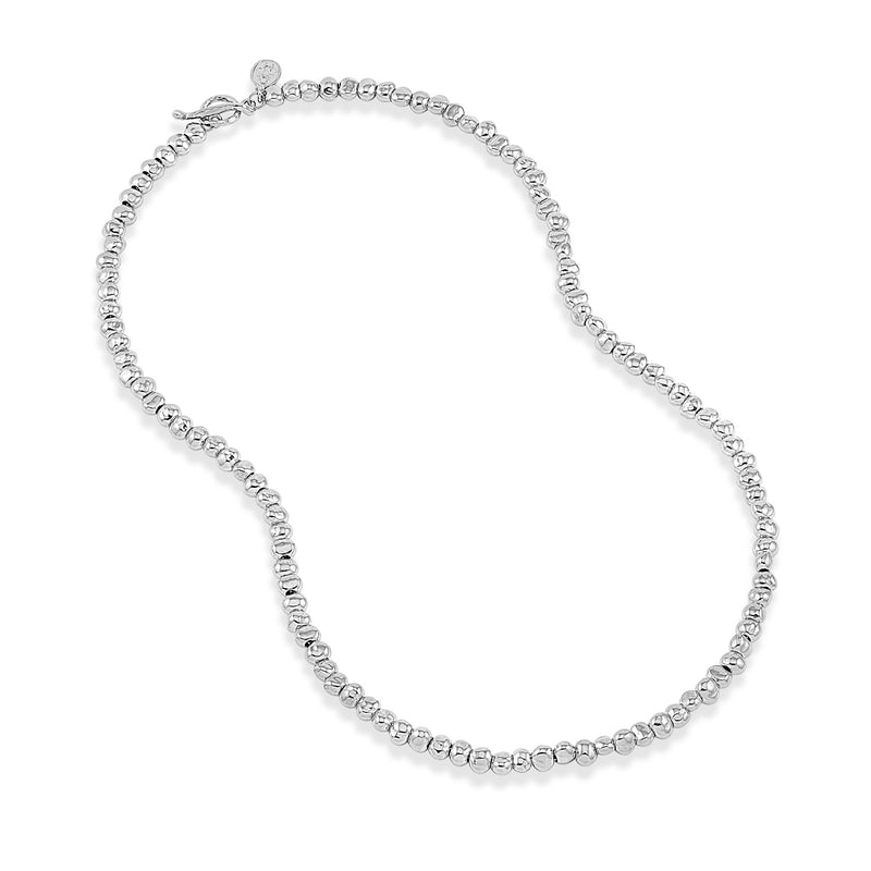 18K White Gold 28.50 Carat Pave Diamond Link Necklace – Robinson's Jewelers